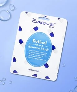 The Crème Shop Retinol Essence Sheet Mask - Youth-Promoting & Clarifying New Arrivals