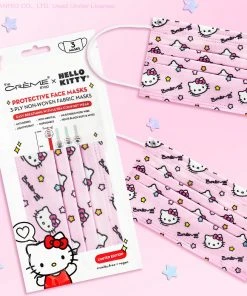 The Crème Shop X Sanrio Hello Kitty 3-Ply Disposable Protective Face Mask | Cosmic Cutie New Arrivals 11 The Crème Shop X Sanrio Hello Kitty 3-Ply Disposable Protective Face Mask | Cosmic Cutie New Arrivals