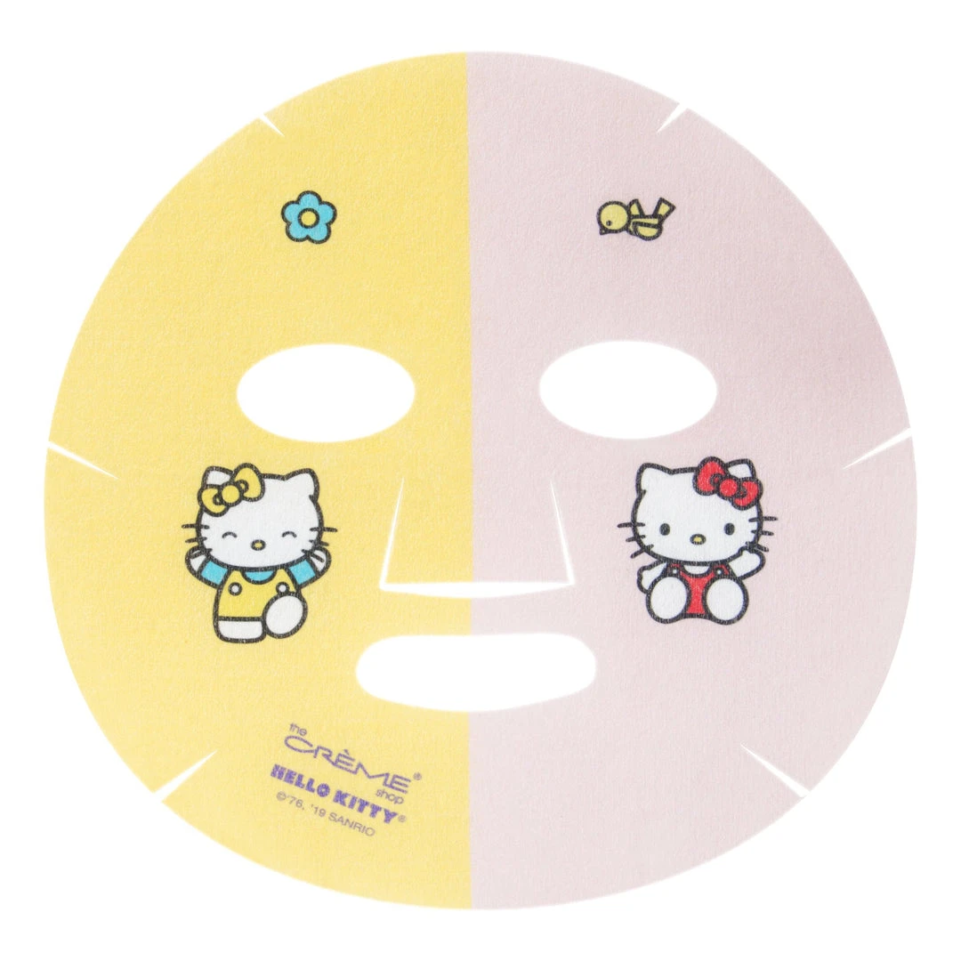 The Crème Shop X Sanrio Hello Kitty & Mimi Pineapple & Hyaluronic Acid Fusion Sheet Mask 3 The Crème Shop X Sanrio Hello Kitty & Mimi Pineapple & Hyaluronic Acid Fusion Sheet Mask