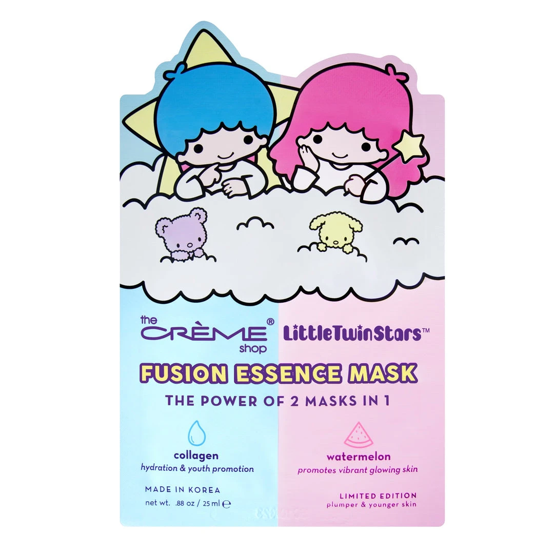 The Crème Shop X Sanrio Little Twin Stars Collagen & Watermelon Fusion Sheet Mask Collabs The Crème Shop X Sanrio Little Twin Stars Collagen & Watermelon Fusion Sheet Mask Collabs