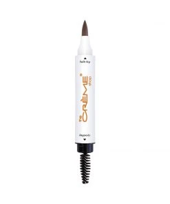 The Crème Shop BIG Brow Marker | 2-In-1 Felt-Tip Brow Pen & Spooley Makeup