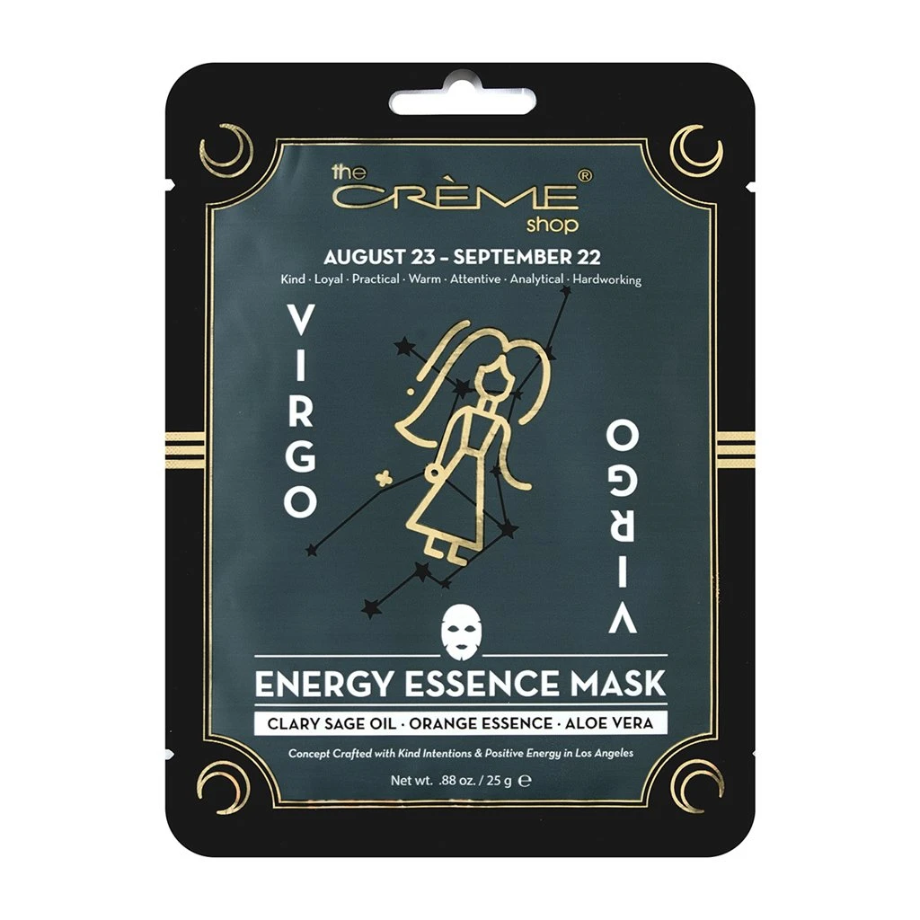 The Crème Shop Energy Essence Mask - Virgo Skincare The Crème Shop Energy Essence Mask - Virgo Skincare
