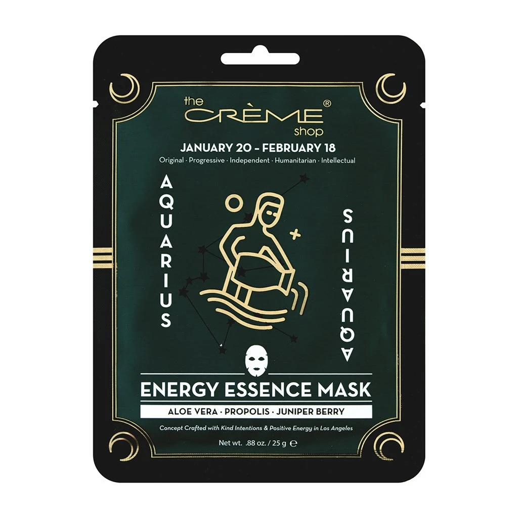 The Crème Shop Skincare Energy Essence Mask - Aquarius The Crème Shop Skincare Energy Essence Mask - Aquarius
