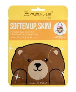 The Crème Shop Soften Up, Skin! Animated Bear Face Mask - Skin Loving Honey