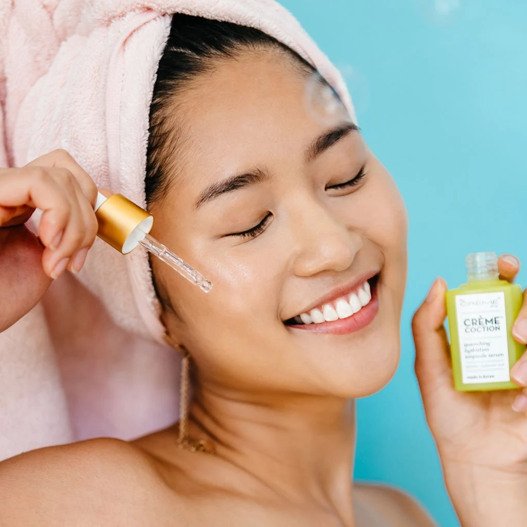 The Crème Shop Quenching Hydration Ampoule Serum - Crèmecoction Spirulina + Hyaluronic Acid Skincare 3 The Crème Shop Quenching Hydration Ampoule Serum - Crèmecoction Spirulina + Hyaluronic Acid Skincare