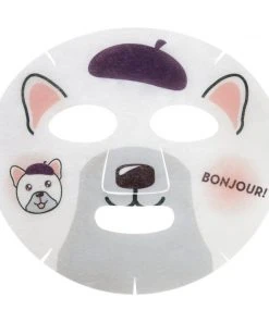 The Crème Shop Skincare Plump Up, Skin! Animated French Bulldog Mask - Rejuvenating Collagen