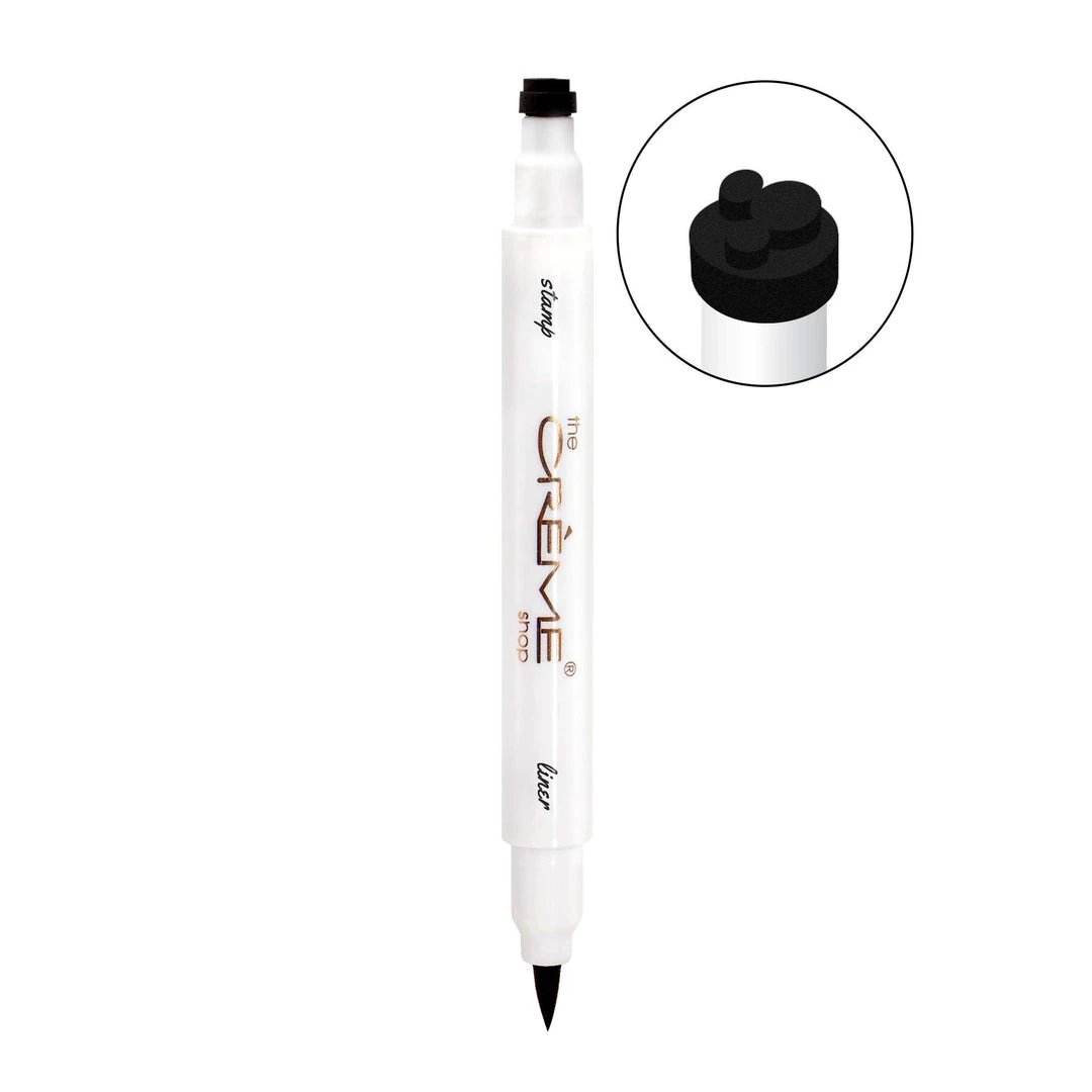 The Crème Shop X Disney The Crème Shop | Disney: Dual-Ended Eyeliner & Mickey Shaped Freckle Stamp (Black) New Arrivals The Crème Shop X Disney The Crème Shop | Disney: Dual-Ended Eyeliner & Mickey Shaped Freckle Stamp (Black) New Arrivals