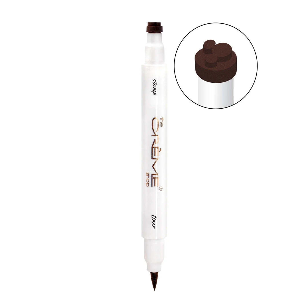 The Crème Shop X Disney New Arrivals The Crème Shop | Disney: Dual-Ended Eyeliner & Mickey Shaped Freckle Stamp (Brown) The Crème Shop X Disney New Arrivals The Crème Shop | Disney: Dual-Ended Eyeliner & Mickey Shaped Freckle Stamp (Brown)