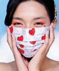 The Crème Shop X BT21 The Crème Shop | BT21: 3-Ply Disposable Protective Face Masks (Set Of 14) + 2 Reusable Pouches - Assorted Pastel New Arrivals 15 The Crème Shop X BT21 The Crème Shop | BT21: 3-Ply Disposable Protective Face Masks (Set Of 14) + 2 Reusable Pouches - Assorted Pastel New Arrivals