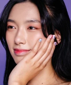 The Crème Shop X BT21 The Crème Shop | BT21: MANG Cotton Candy Sky Gel Nail Strips (Set Of 35)