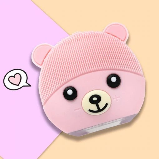 The Crème Shop New Arrivals Bear Essential Facial Cleansing & Firming Massager | Cruelty-Free & Vegan