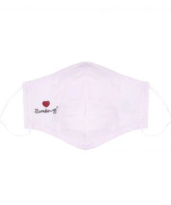 The Crème Shop “Breathe Easy” Reusable Mask (Includes 3 PM2.5 Filter Refills) Pink Personal Protective Equipment