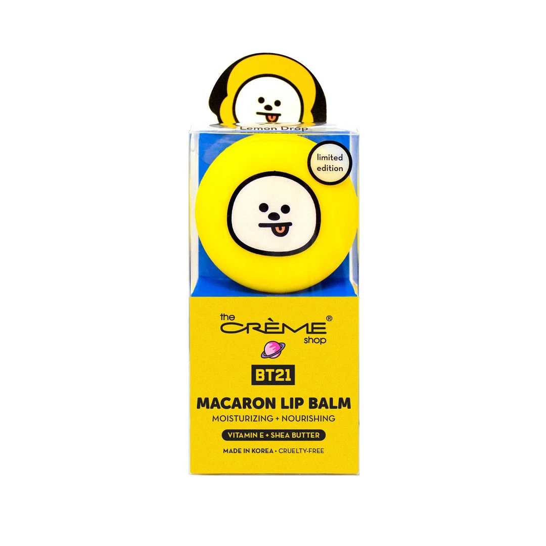 The Crème Shop X BT21 CHIMMY Macaron Lip Balm - Lemon Drop New Arrivals The Crème Shop X BT21 CHIMMY Macaron Lip Balm - Lemon Drop New Arrivals