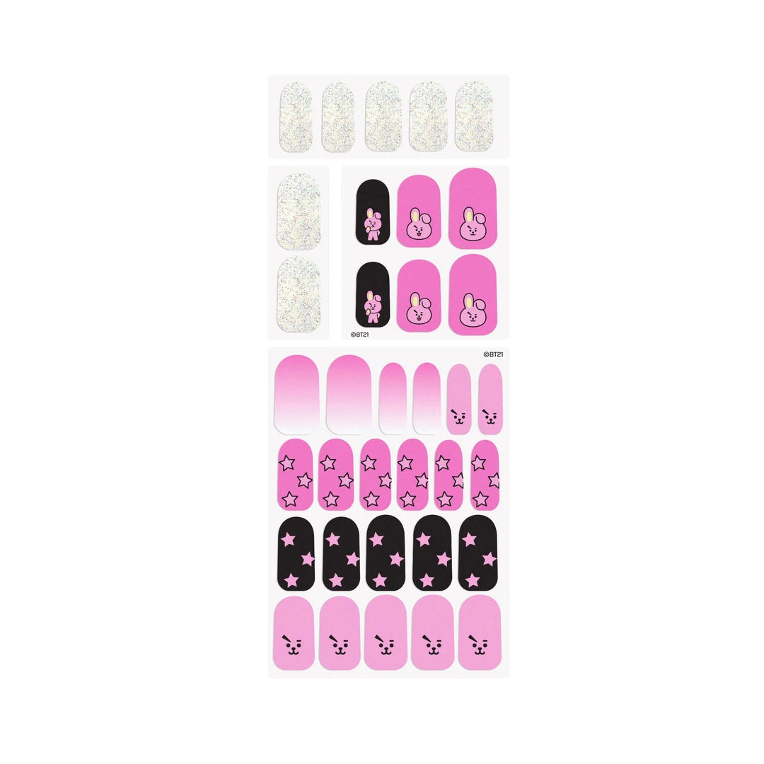 The Crème Shop X BT21 The Crème Shop | BT21: COOKY Energy Pink Gel Nail Strips (Set Of 35) New Arrivals The Crème Shop X BT21 The Crème Shop | BT21: COOKY Energy Pink Gel Nail Strips (Set Of 35) New Arrivals