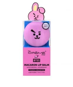 The Crème Shop X BT21 COOKY Macaron Lip Balm - Rose