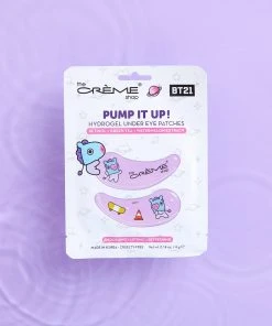 The Crème Shop X BT21 “Pump It Up!” MANG Hydrogel Under Eye Patches | Lifting & Refreshing New Arrivals