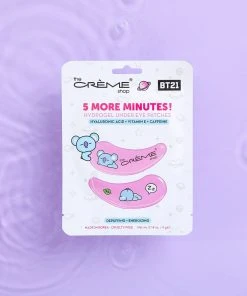 The Crème Shop X BT21 New Arrivals “5 More Minutes!” KOYA Hydrogel Under Eye Patches | Depuffing & Energizing