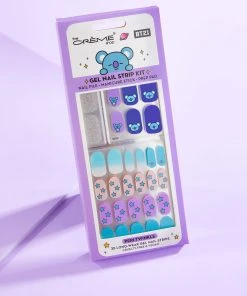 The Crème Shop X BT21 New Arrivals The Crème Shop | BT21: KOYA Peri-Twinkle Gel Nail Strips (Set Of 35)