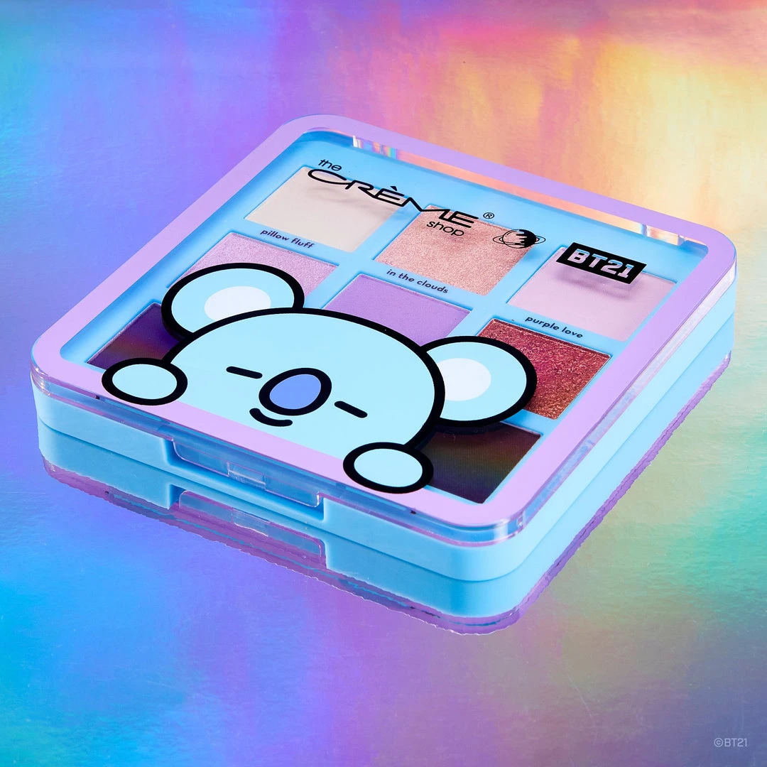 The Crème Shop X BT21 New Arrivals The Crème Shop | BT21: PURPLE LOVE Eyeshadow Palette - KOYA 1 The Crème Shop X BT21 New Arrivals The Crème Shop | BT21: PURPLE LOVE Eyeshadow Palette - KOYA