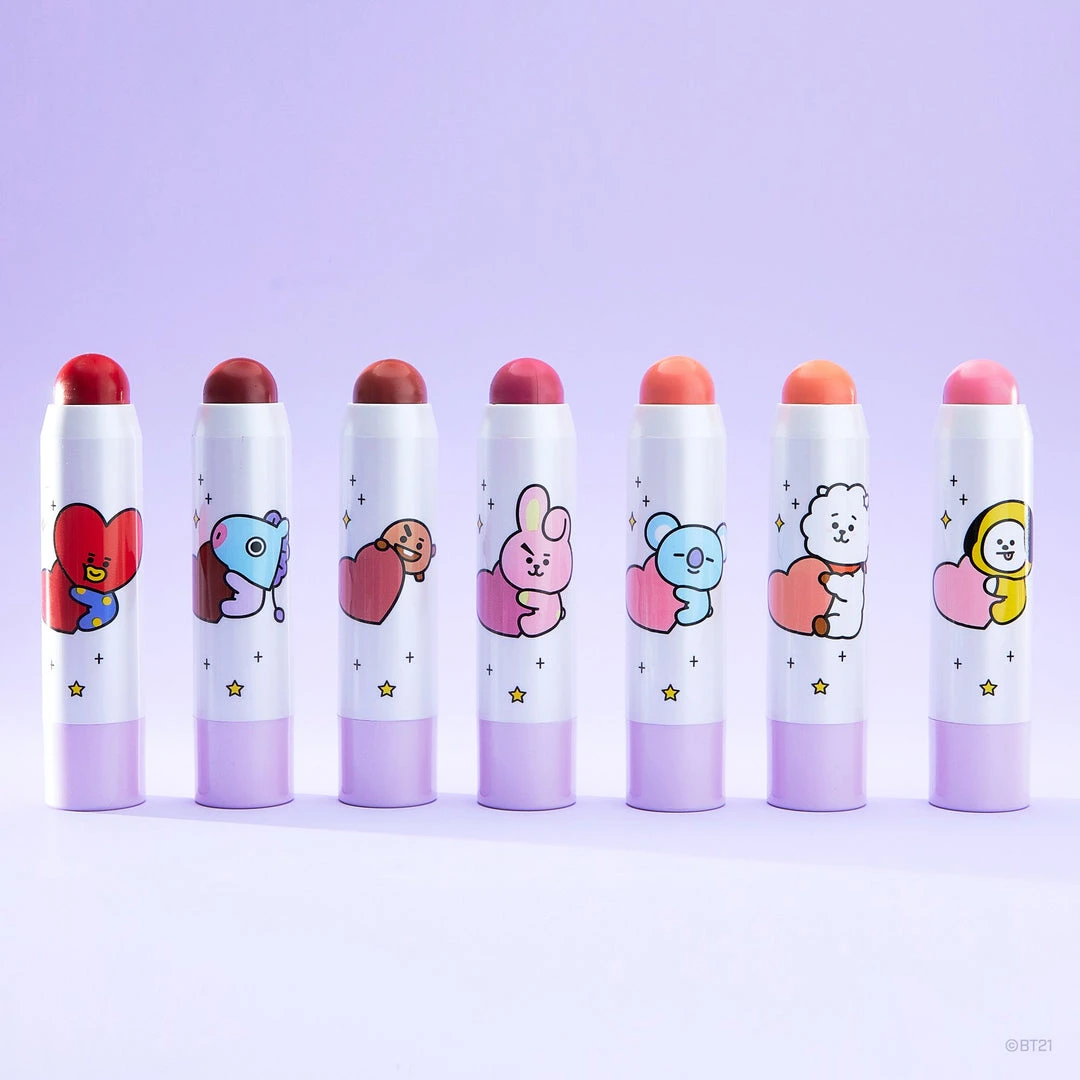 The Crème Shop X BT21 The Crème Shop | BT21: Lip + Cheek Sticks Complete Collection, Set Of 7 ($84 Value) New Arrivals 1 The Crème Shop X BT21 The Crème Shop | BT21: Lip + Cheek Sticks Complete Collection, Set Of 7 ($84 Value) New Arrivals