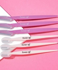 The Crème Shop Dermaplaning Facial Razors (Set Of 6) - Make Your Mauve