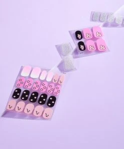 The Crème Shop X BT21 The Crème Shop | BT21: COOKY Energy Pink Gel Nail Strips (Set Of 35) New Arrivals