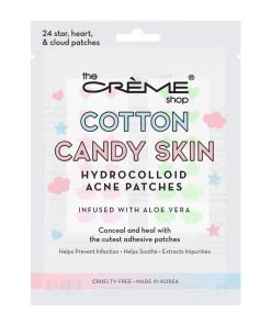 The Crème Shop Cotton Candy Skin - Hydrocolloid Acne Patches | Ultra Aloe Boost