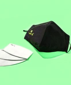 The Crème Shop “Breathe Easy” Reusable Mask (Includes 3 PM2.5 Filter Refills) Alien
