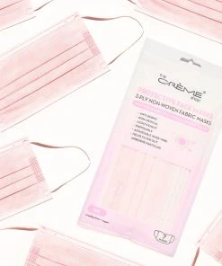 The Crème Shop New Arrivals 3-Ply Protective Face Mask - Pink (Disposable)