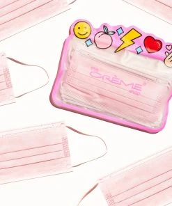 The Crème Shop New Arrivals 3-Ply Protective Face Mask - Pink (Disposable)