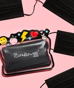 The Crème Shop 3-Ply Protective Face Mask - Black (Disposable) New Arrivals