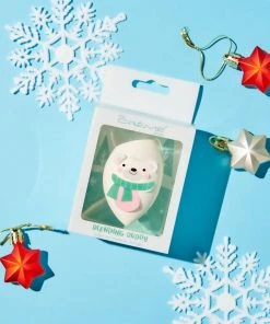 The Crème Shop Makeup Blending Buddy Holiday Blending Sponge Polar Bear - White