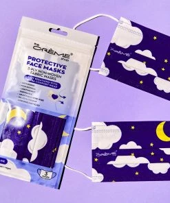 The Crème Shop New Arrivals 3-Ply Protective Face Mask - Skyline (Disposable)