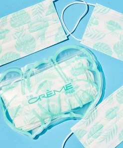 The Crème Shop 3-Ply Protective Face Mask - Leaf Me Alone (Disposable)