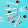 The Crème Shop Holiday 5pc Nail File Set Fingers & Mistle-Toes - Frosty Fun Set
