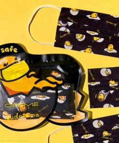 The Crème Shop X Sanrio New Arrivals 3-Ply Protective Face Mask - Gudetama (Disposable)