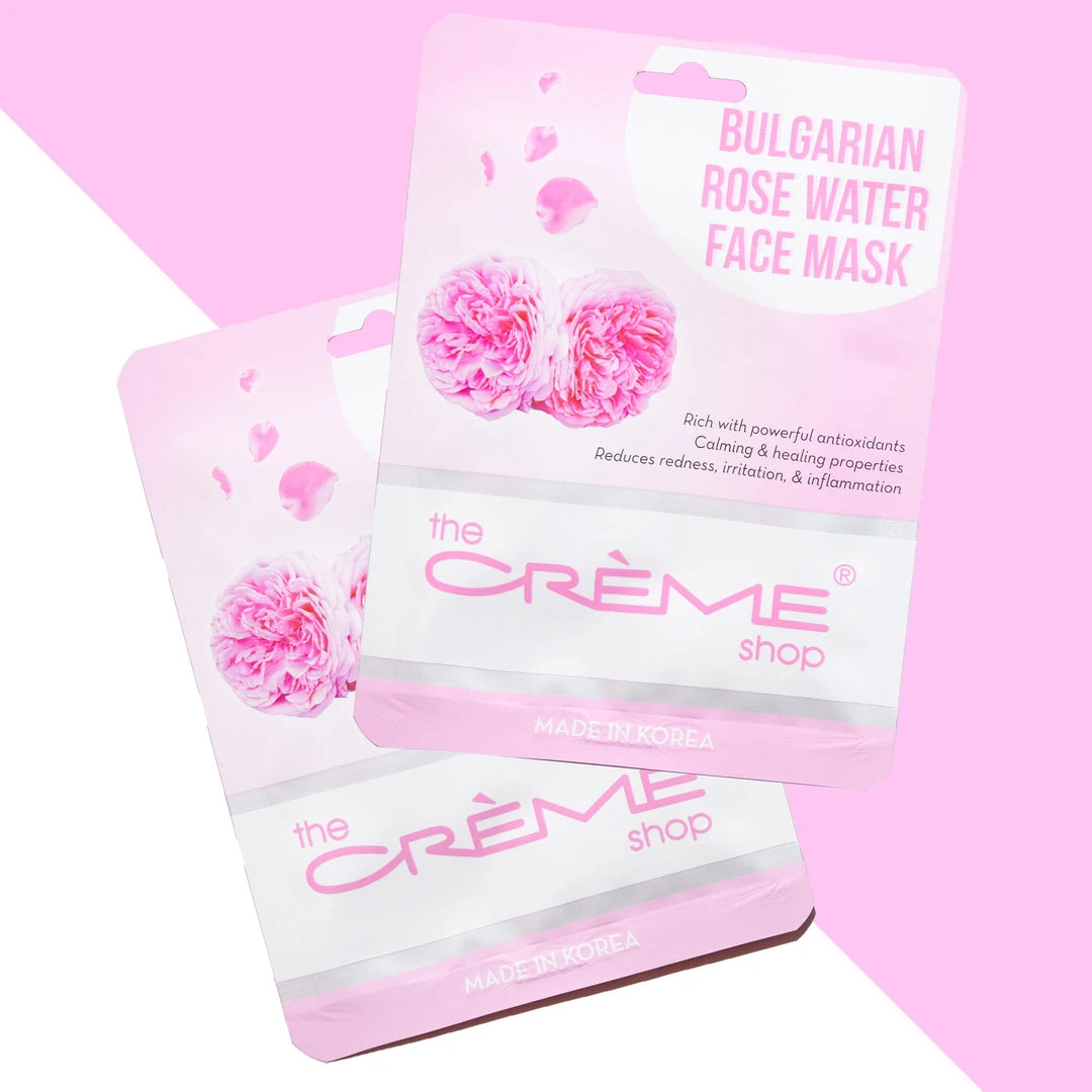 The Crème Shop Bulgarian Rose Water Face Mask The Crème Shop Bulgarian Rose Water Face Mask