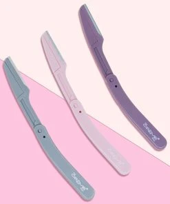 The Crème Shop Folding Dermaplane Razors (Set Of 3)