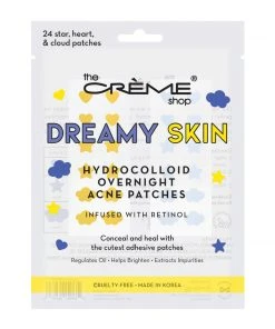 The Crème Shop Dreamy Skin - Hydrocolloid Dark Spot Acne Patches | Infused With Salicylic Acid + Witch Hazel New Arrivals