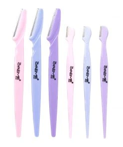 The Crème Shop Dermaplaning Facial Razors (Set Of 6) - Pastel Cutie