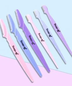 The Crème Shop Dermaplaning Facial Razors (Set Of 6) - Pastel Cutie