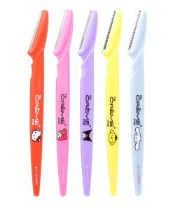 The Crème Shop X Sanrio Friends Over Fuzz! Perfect Arch Shaping Dermaplane Razors (Set Of 5)