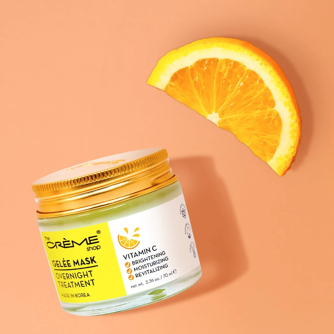 The Crème Shop New Arrivals Vitamin C Gelée Mask Overnight Treatment The Crème Shop New Arrivals Vitamin C Gelée Mask Overnight Treatment