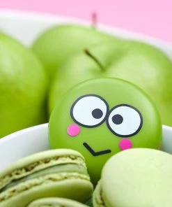 The Crème Shop X Sanrio Keroppi Macaron Lip Balm - Green Apple A Day