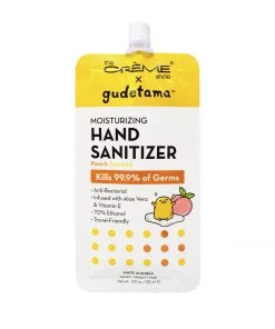 The Crème Shop X Sanrio Gudetama Moisturizing Hand Sanitizer - Peach Scented New Arrivals