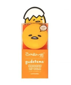 The Crème Shop X Sanrio Gudetama Macaron Lip Balm - Peach Gummies