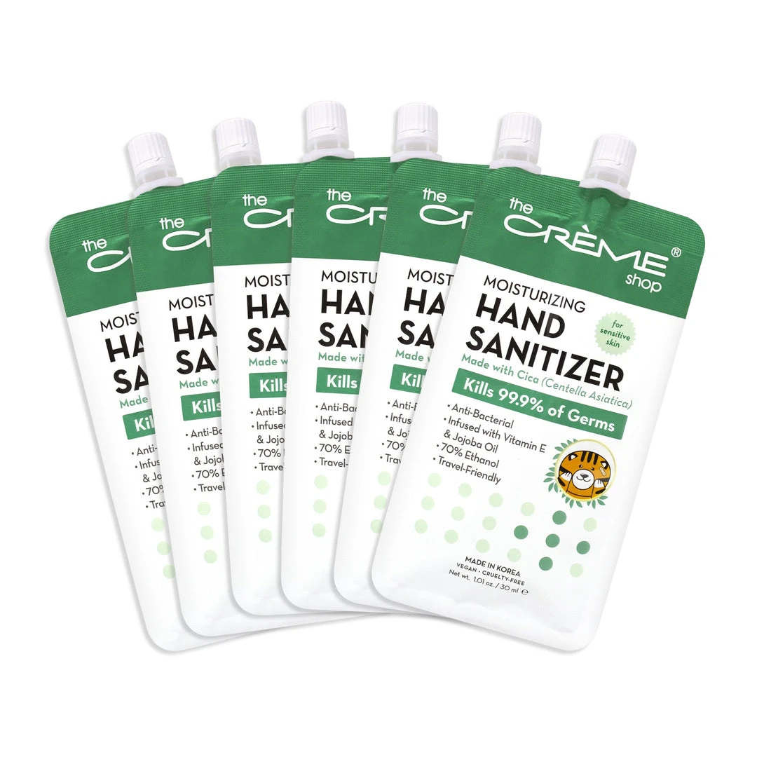 The Crème Shop Moisturizing Hand Sanitizer - Made With Cica (Centella Asiatica) The Crème Shop Moisturizing Hand Sanitizer - Made With Cica (Centella Asiatica)
