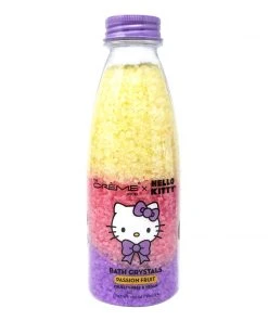 The Crème Shop X Sanrio Hello Kitty Bath Crystals - Passion Fruit | Cruelty-Free & Vegan New Arrivals