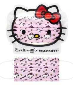 The Crème Shop X Sanrio Hello Kitty 3-Ply Disposable Protective Face Mask | Cosmic Cutie New Arrivals 10 The Crème Shop X Sanrio Hello Kitty 3-Ply Disposable Protective Face Mask | Cosmic Cutie New Arrivals