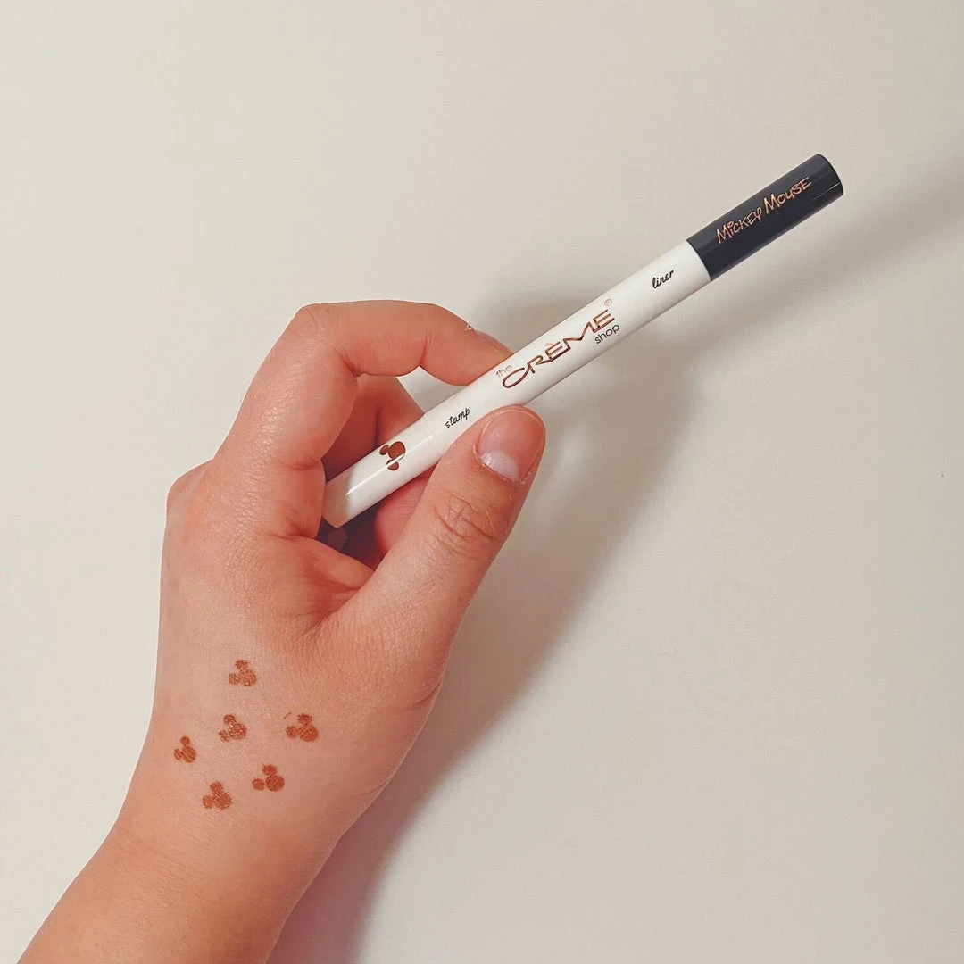 The Crème Shop X Disney New Arrivals The Crème Shop | Disney: Dual-Ended Eyeliner & Mickey Shaped Freckle Stamp (Brown) The Crème Shop X Disney New Arrivals The Crème Shop | Disney: Dual-Ended Eyeliner & Mickey Shaped Freckle Stamp (Brown)